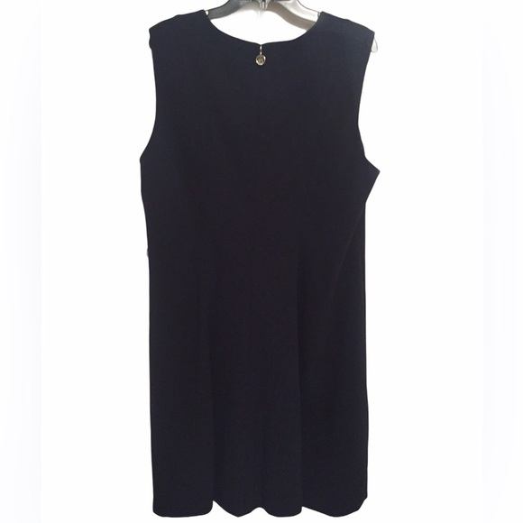 Tommy Hilfiger Navy Fit  & Flare Dress sz 18 W - Picture 2 of 3